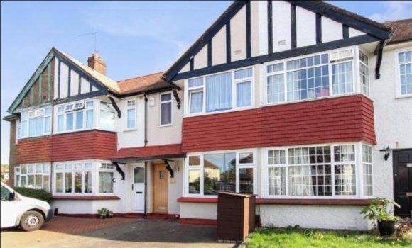 House with large windows